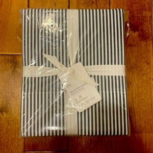 NWT Pottery Barn Wheaton Stripe King Sheets